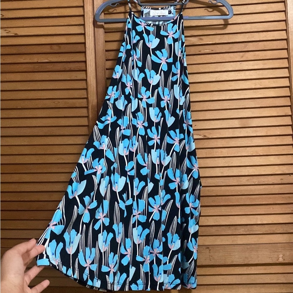 ava sky dress SOLD